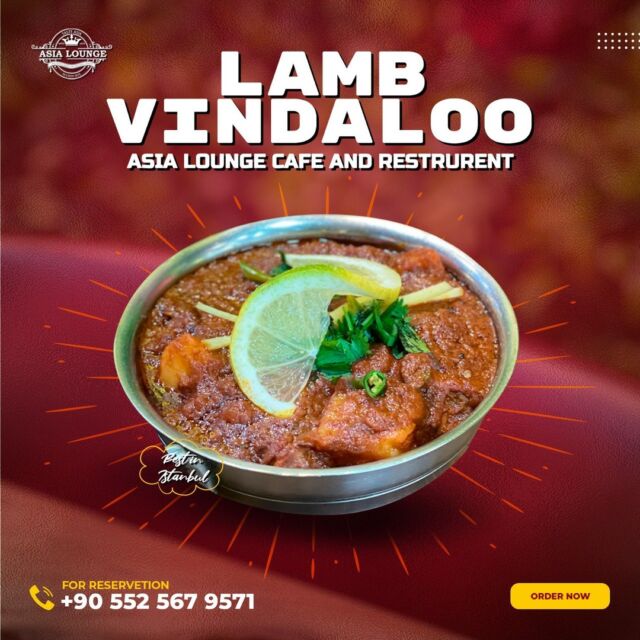 Turning up the heat with this fiery Lamb Vindaloo! 🔥 The perfect blend of spicy, tangy, and utterly delicious. Who else loves their curry with a kick? 🌶️

#AsiaLounge #indianrestaurant #pakistanirestaurant #asianfood #BangladeshiCuisine #lambvindaloo #lambtikka #lambtikkamasala #lamb #lambcooking #BBQ #MeatLovers #Tikka #fatih #istanbul #turkey