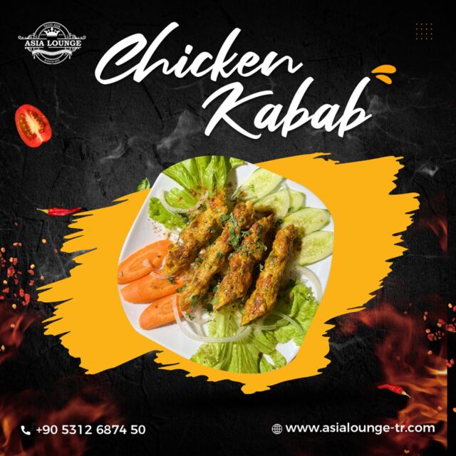 Crisp on the outside, tender on the inside – that's the magic of our chicken kababs! ✨🍢

#AsiaLounge #restaurantsnearby #indianfood #bestrestaurants
#indianrestaurant #pakistanirestaurant #bangladeshirestuarent
#chickenkabab #chickens #parathalovers #chickentikka #chickenrecipes #chickendinner #hintmutfağı
#biryani #chickenbiryani #indiancuisine #PakistaniCuisine #halalfoods #yemeksepeti #getiryemek #kacchibiriyani #istanbul #parathaperfection #chaisipper #flavorfulparathas #ChaiIndulgence #parathajunction #turkey